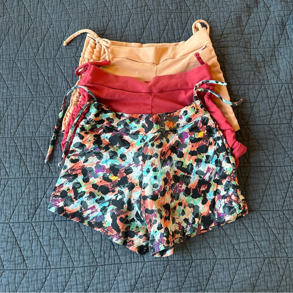 Shakti Active Adjustable Yoga Shorts (3 pairs)